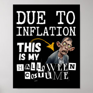 Poster Devido À Inflação, Este É O Meu Zombie De Hallowee