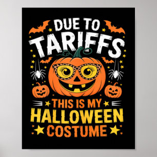 Poster Devido A Tarifas Meu Figurino De Halloween 2025