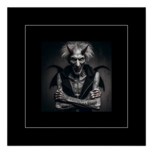 Póster Devilish Nature por Chuck Vest Poster