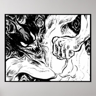 Poster Devilman Manga