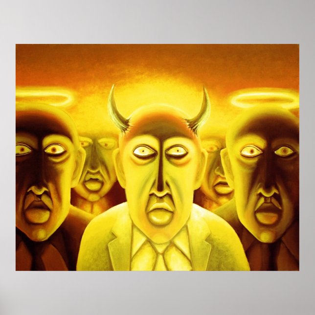 Póster Devils e anjos (Frente)