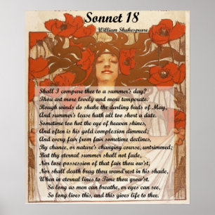 Póster Devo compará-lo a um Shakespeare do dia de verão