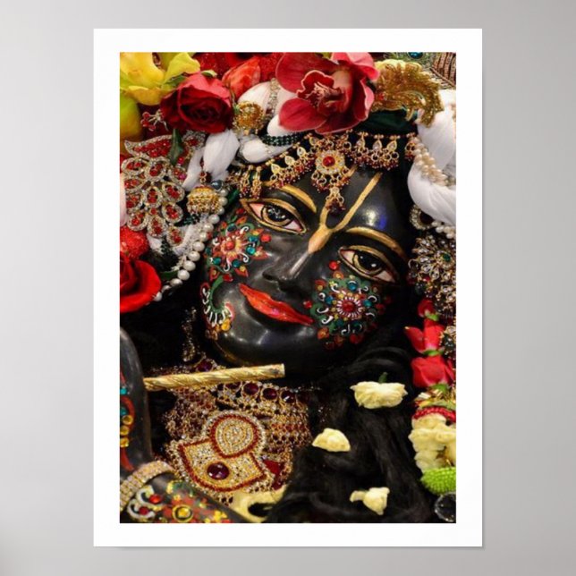 Póster Devoção a Radha Krishna (Frente)