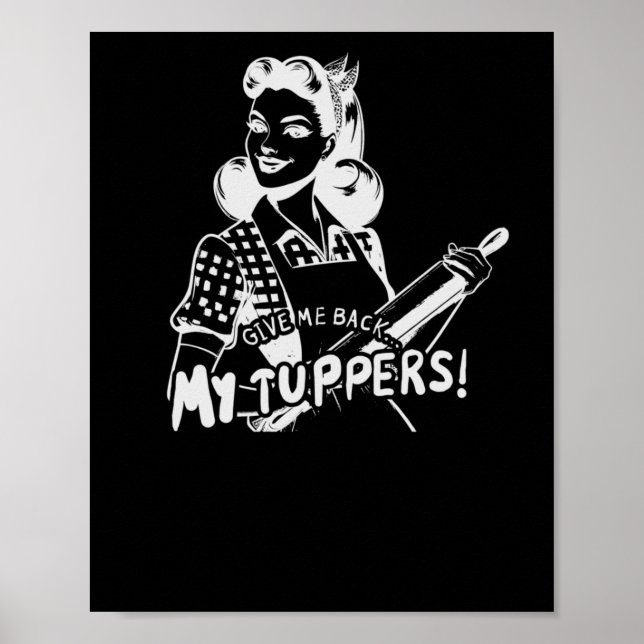 Poster Devolva-Me O Pau Da Tuppers (Frente)