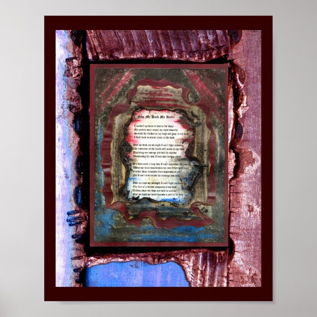 Póster Devolva Meu Coração (Frente)