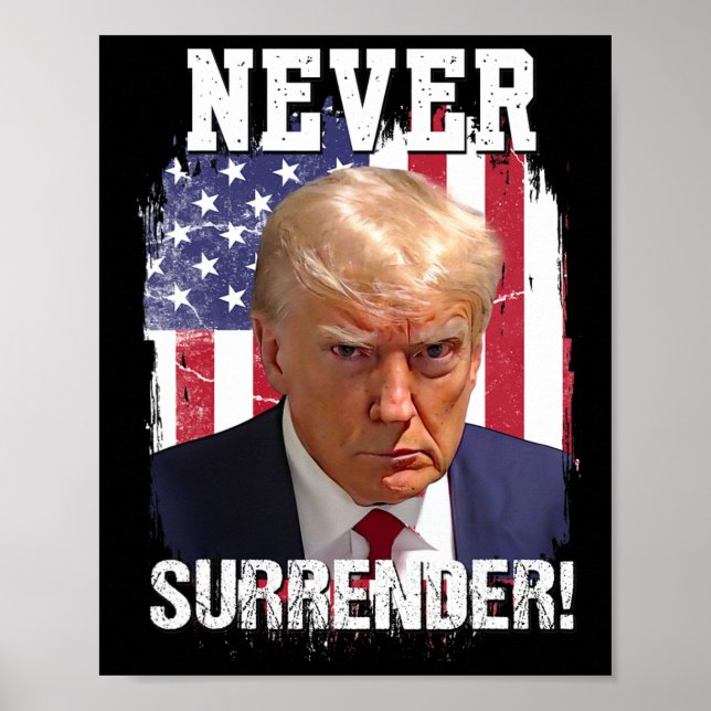 Poster Devolver Trump Usa Flag 2024 (Frente)