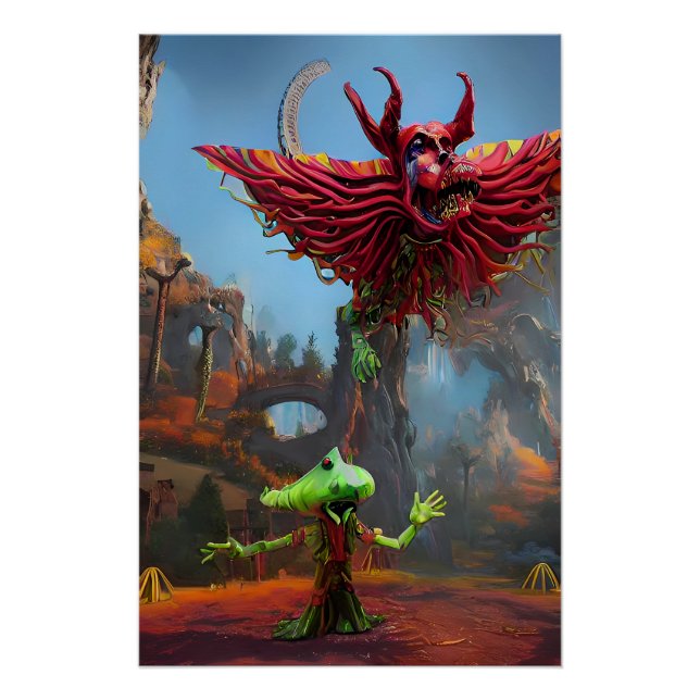 Póster Devotado ao Sonho (Frente)