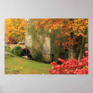 Póster Dexter Grist Mill Sandwich Cape Cod