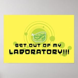 Poster Dexter, Sai Do Meu Laboratório!