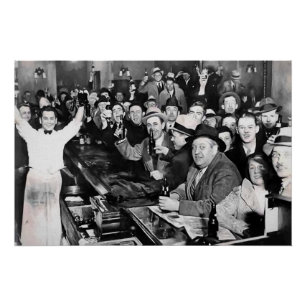 PÓSTER DEZ 5, 1933, A PROIBIÇÃO TERMINA PARCIALMENTE