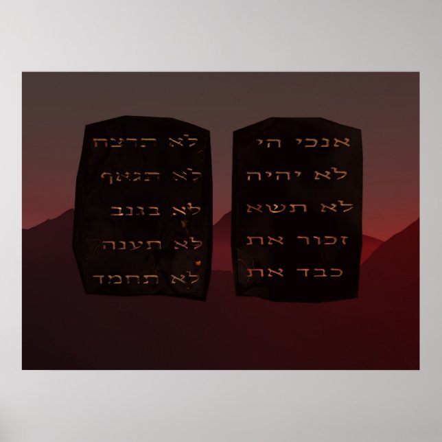 Póster Dez autorizações (Frente)