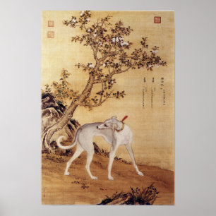 Poster Dez Cães Prizados - Cangshuiqiu (galgos chineses)