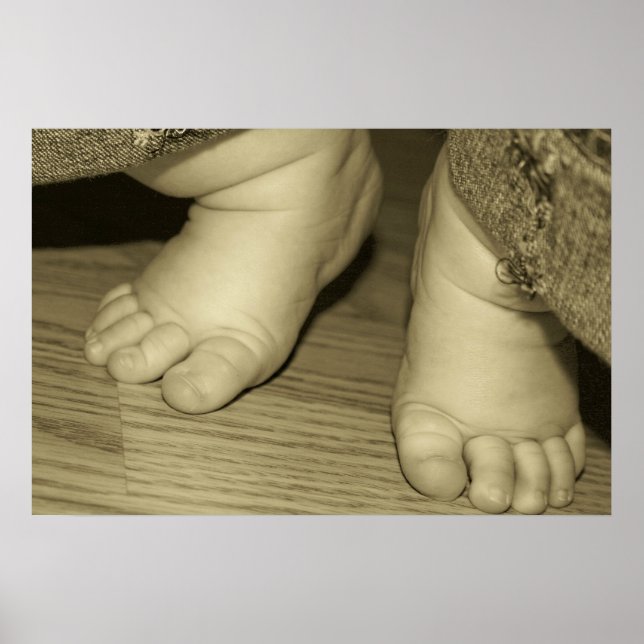 Póster Dez dedos minúsculos (Frente)