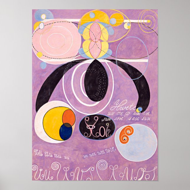 Poster Dez Maiores, 6, Adulthood | Hilma af Klint | (Frente)