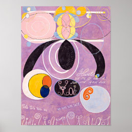 Poster Dez Maiores, Nº 6, Adultez | Hilma af Klint |