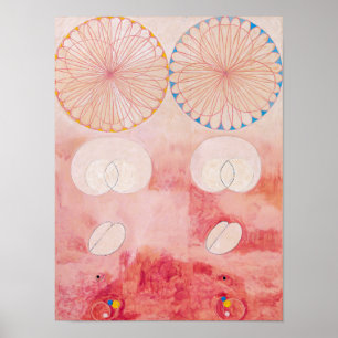 Poster Dez Maiores, Não 9, Sabedoria   Hilma af Klint  