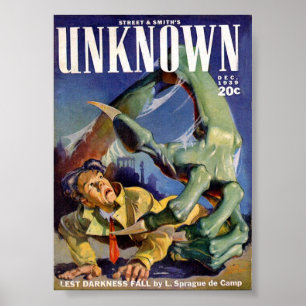 Poster dezembro de 1939 cómico desconhecido