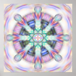 Póster Dharma Wheel