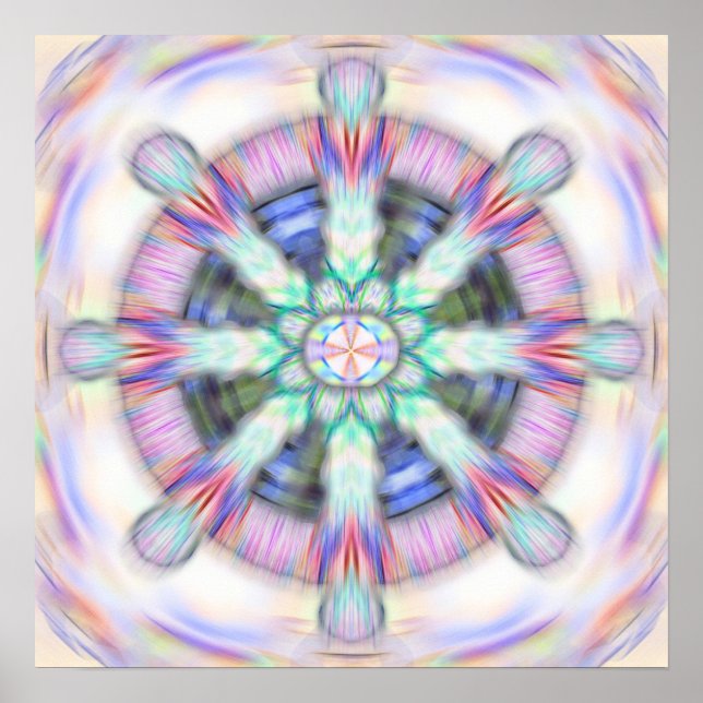 Póster Dharma Wheel (Frente)