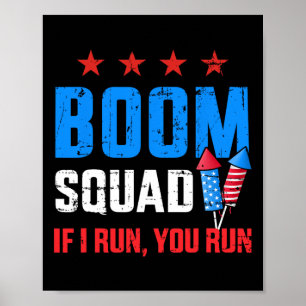 Poster Dia 4 De Julho, Esquadrão De Boas Corridas, Se Eu 