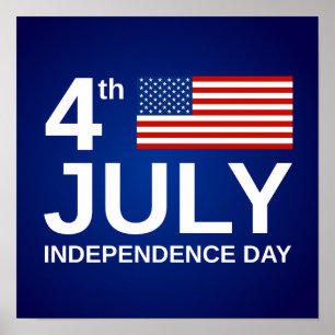 Poster Dia 4 de julho/Independência