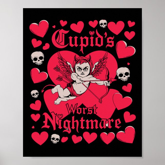 Poster Dia Anti-San Valentim da Pior Noite Assustadora do (Frente)