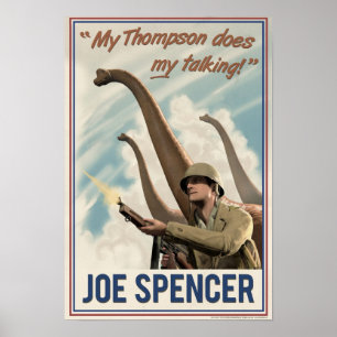 Poster Dia D de Dino: Joe Spencer