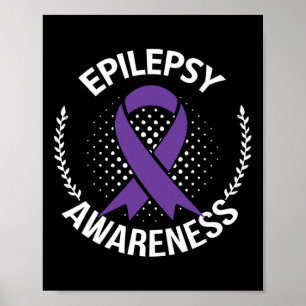 Poster Dia da Consciência da Epilepsia O Arco-Íris Convul