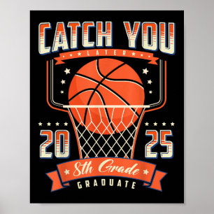 Poster Dia da Formatação do 8º Ano de 2025 - Basquete