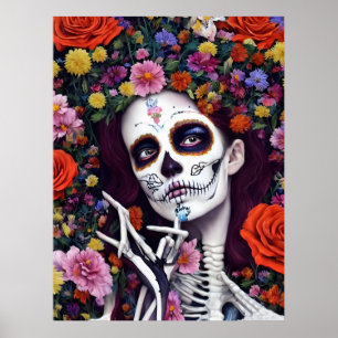 Poster Dia da IA morta gerou arte
