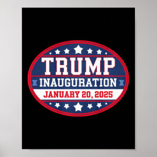 Poster Dia da Inauguração de Donald Trump 2025