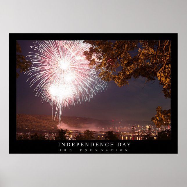 Póster dia da independência (Frente)