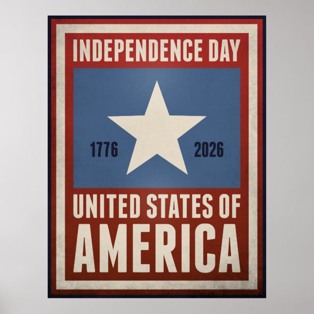 Poster Dia da Independência (Frente)