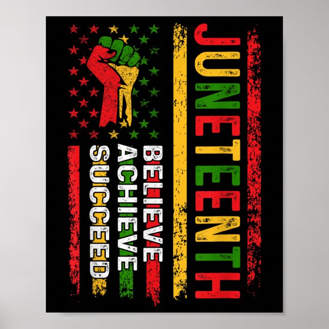 Poster Dia da Independência 16 de junho de 2025 Bandeira  (Frente)