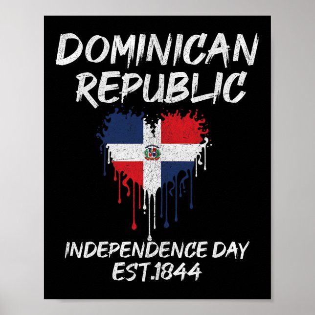 Poster Dia da Independência Celebração da República Domin (Frente)