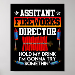 Poster Dia da Independência Fogo de Artifício Diretor EUA