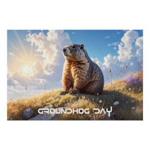 PÓSTER DIA DA MARMOOTA