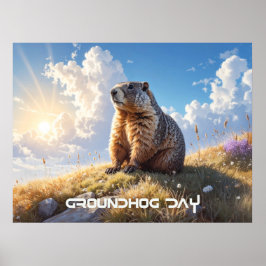 POSTER DIA DA MARMOOTA