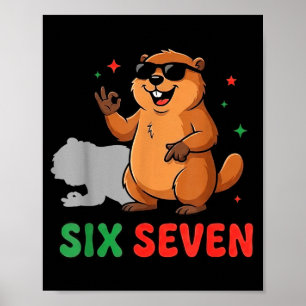 Poster Dia da Marmota 67 Engraçado Respeite a Sombra Mete