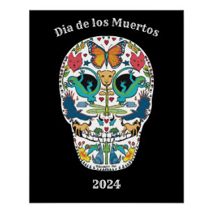 Póster Dia da Morte do Espírito de Açúcar Poster