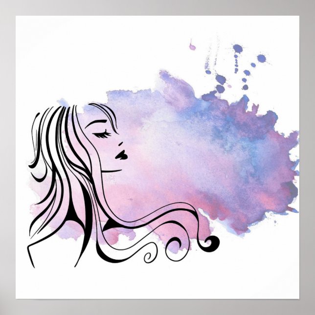 Poster Dia da Mulher feliz dia de as mães (Frente)