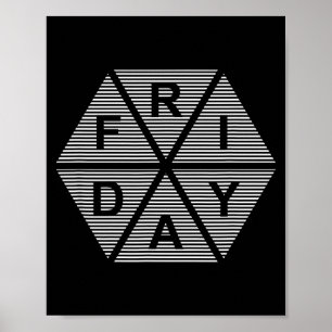 Poster Dia da Semana Sexta-feira