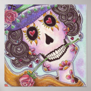 Póster Dia da "senhora inoperante dos rosas "