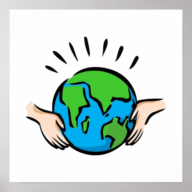 Póster Dia da Terra (Frente)