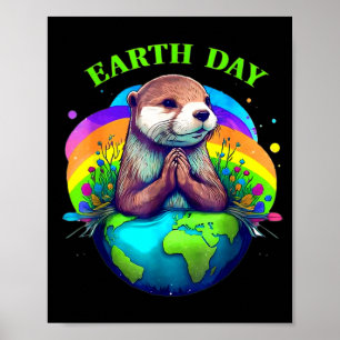 Poster Dia da Terra Aniversário do Planeta Dia da Terra T