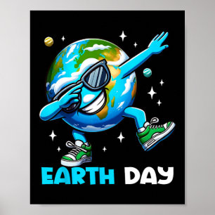 Poster Dia da Terra - Crianças Engraçadas do Dia da Terra
