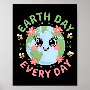 Poster Dia da Terra Dia a Dia das Mulheres Ambientais