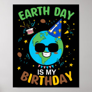 Poster Dia da Terra é meu aniversário 3