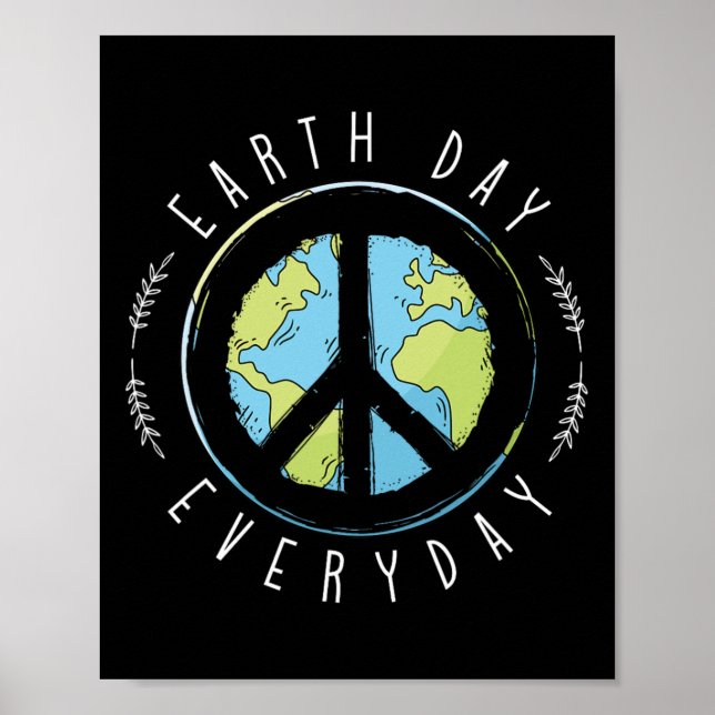 Poster Dia da Terra todo dia Dia da Terra (Frente)