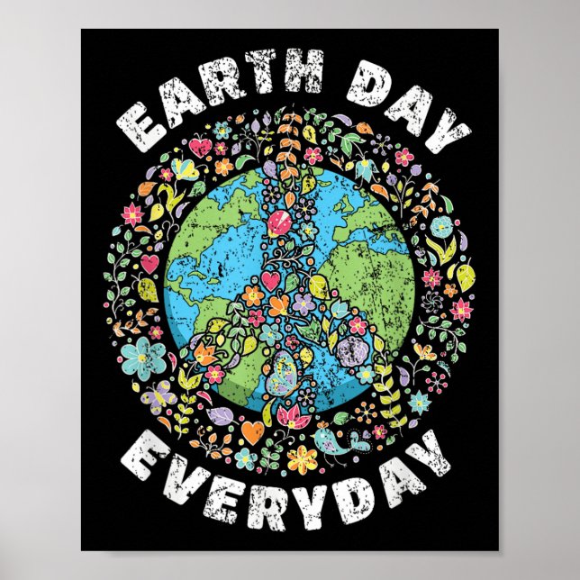Poster Dia da Terra Todos os Dias Dia da Terra  (Frente)